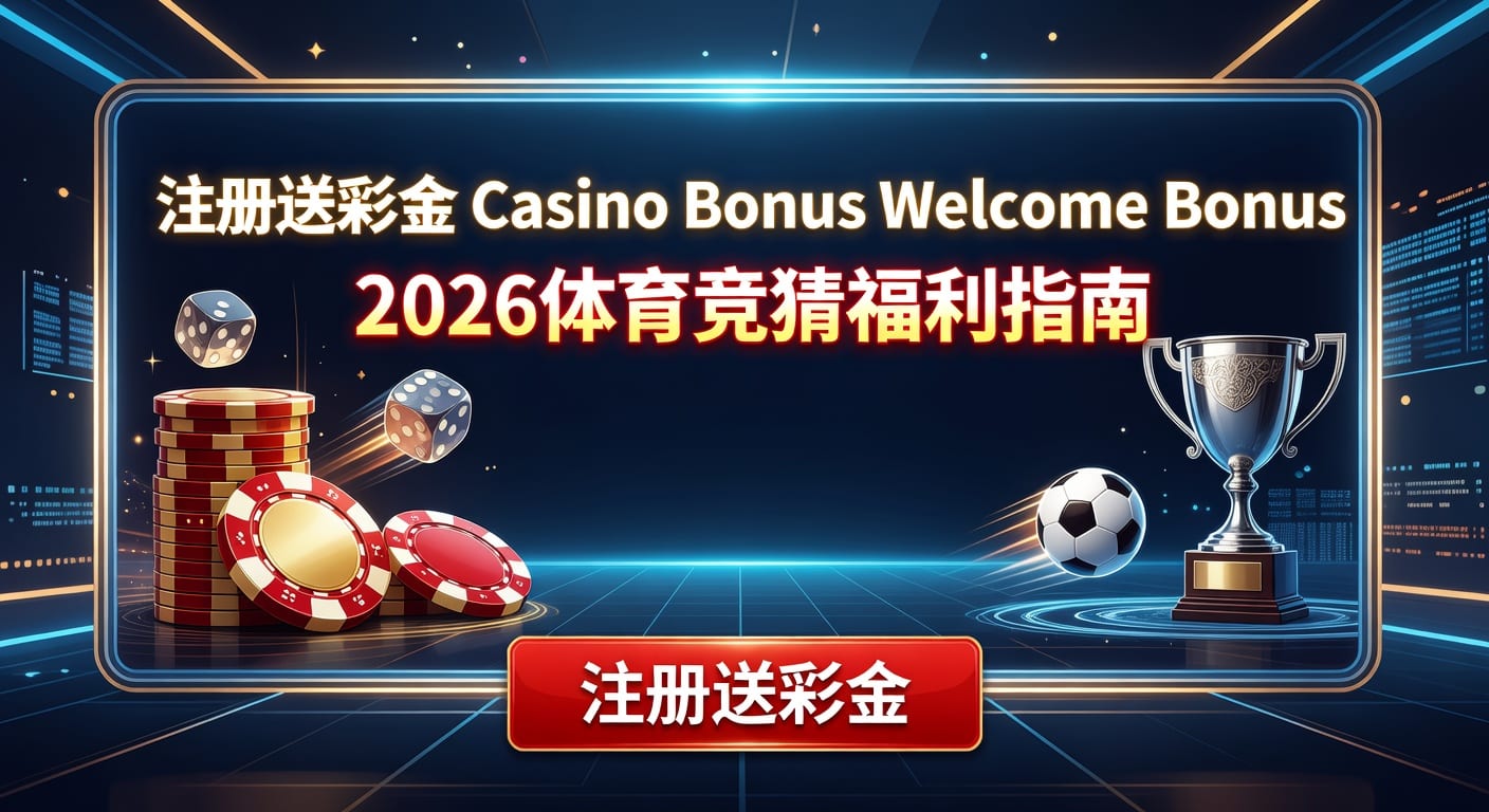 注册送彩金 casino bonus welcome bonus 解析