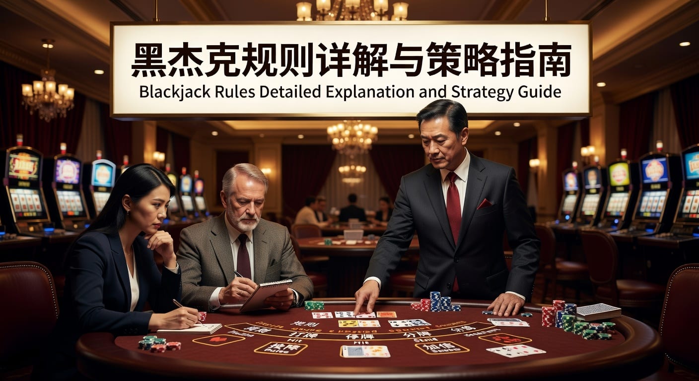 Blackjack实战指南：规则、概率与投注技巧