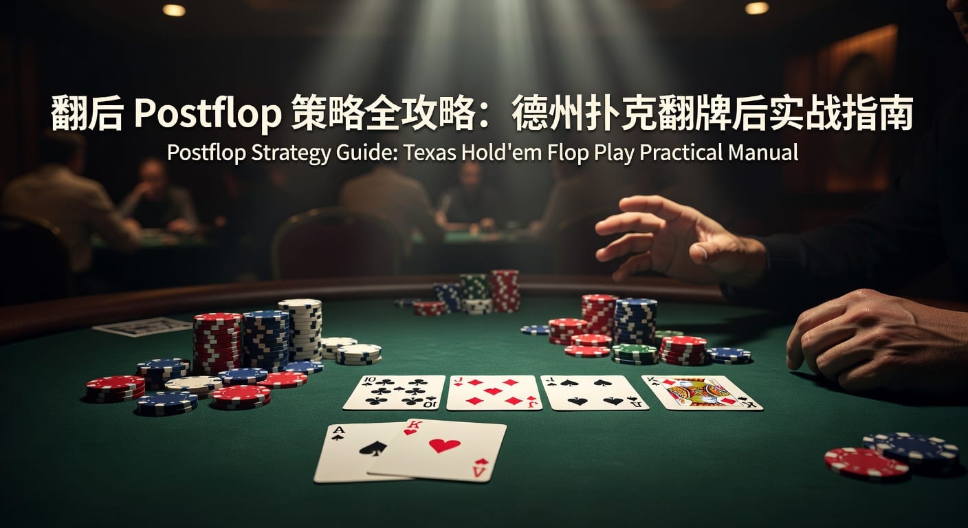 翻后 postflop 实战解析：读牌、下注与范围思路