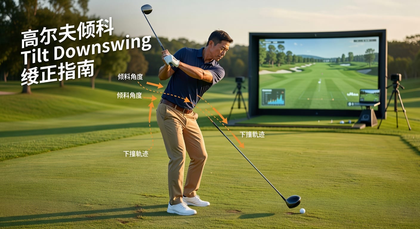 倾斜 tilt downswing：下坡动作与实战判断