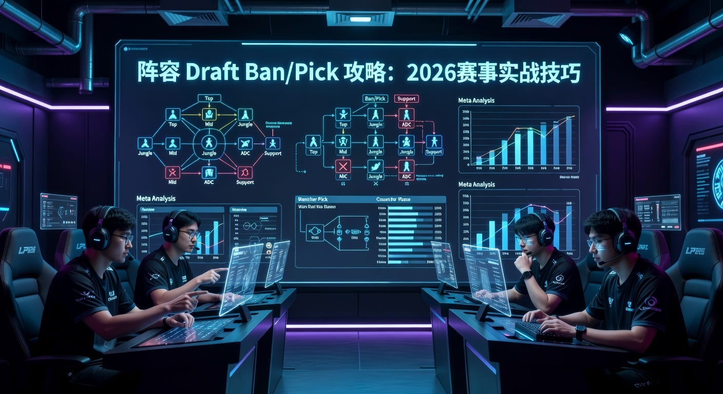 阵容 Draft Ban/Pick 赛前禁选与选人解析