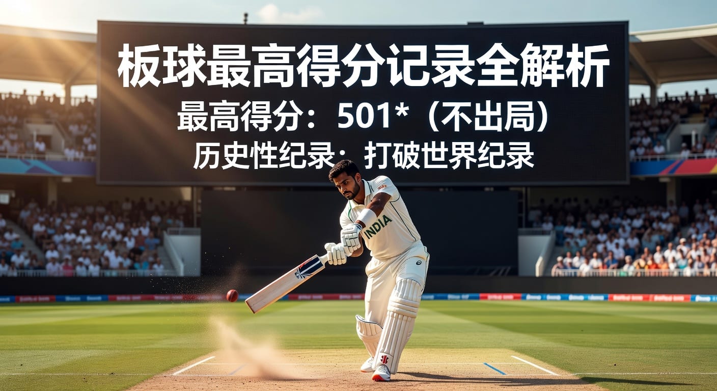 板球最高得分 Highest Score｜2026年最新纪录解析